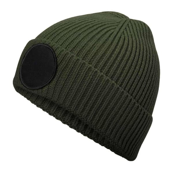 Beechfield Patch Circular Patch Mössa En Storlek Olivgrön/Svart Olive Green/Black One Size