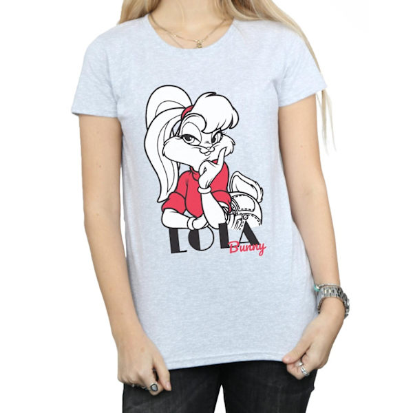 Looney Tunes Dam/Damer Klassisk Lola Bunny T-shirt XL Sport Sports Grey XL