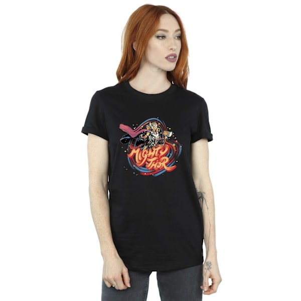 Marvel Dam/Kvinnor Thor Love And Thunder Mighty Thor Swirl Co Black M
