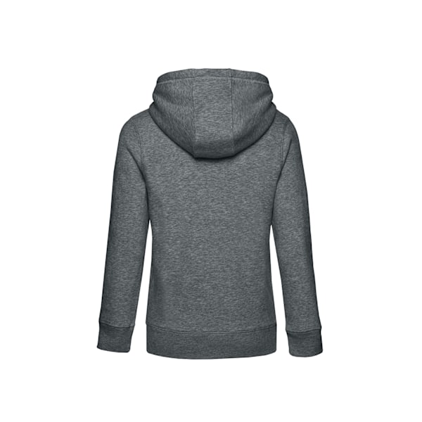 B&C Dam/Damer Queen Hoody M Heather Mid Grey Heather Mid Grey M