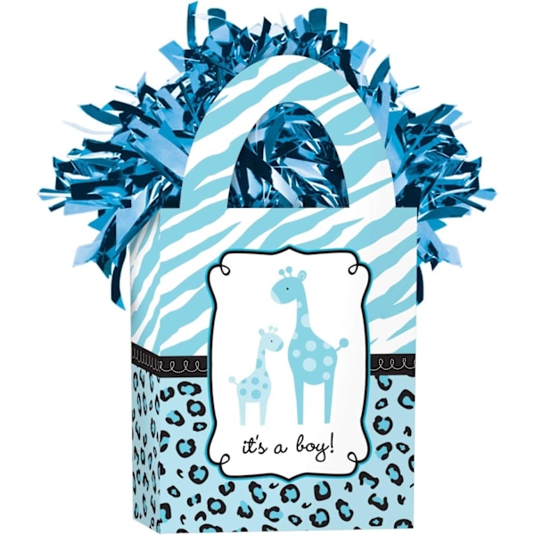 Amscan It's a Baby Boy Ballongvikt One Size Blå Blue One Size
