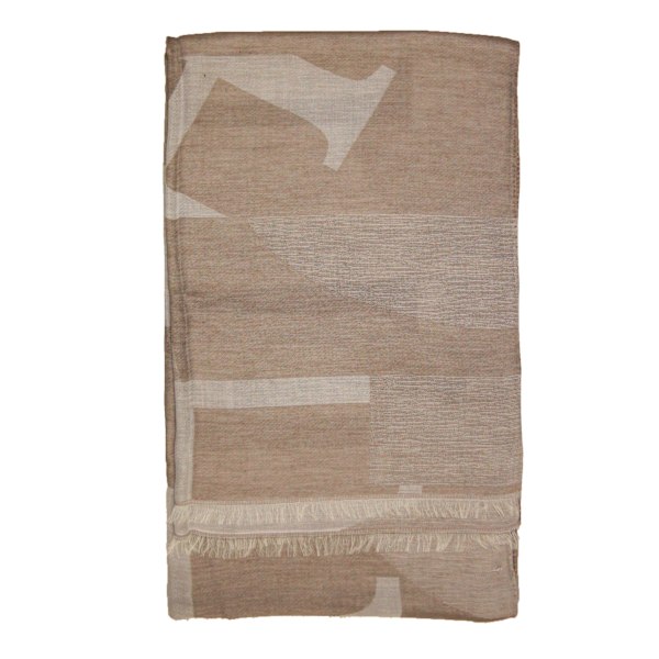 Hackett Dam/Damer Bomullsscarf En Storlek Beige Beige One Size