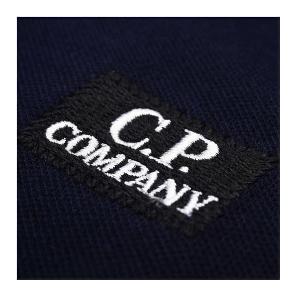 C.P. Company Pojkars Logotyp Pikétröja 2 År Eclipse Blue Eclipse Blue 2 Years