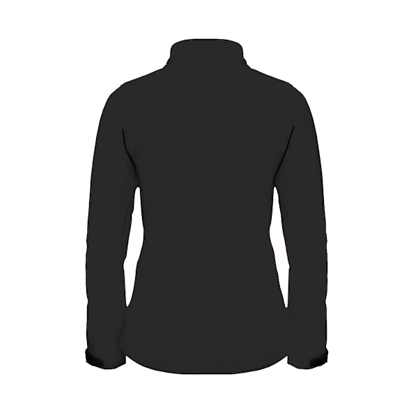 Jerzees Colours Damjacka för damer, vattenavvisande och vindtät, mjukt skal, J Black 2XL