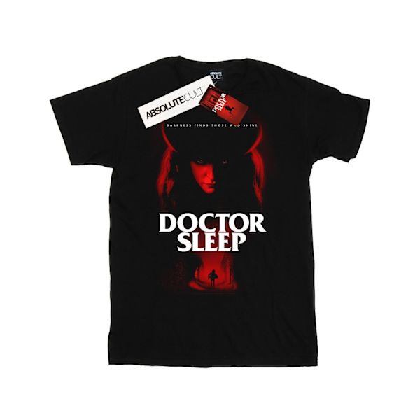 Doctor Sleep Dam/Kvinnor Rose The Hat Bomull Boyfriend T-Shir Black M
