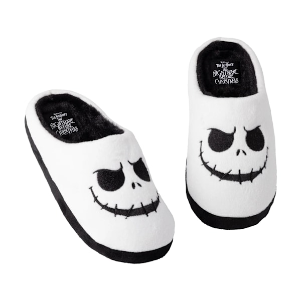 Nightmare Before Christmas Dam/Dam Jack Skellington Tofflor White/Black 5 UK-6 UK