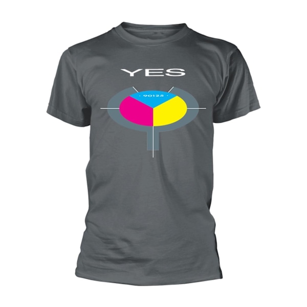 Yes Unisex Vuxen Logo T-Shirt XL Grå Grey XL