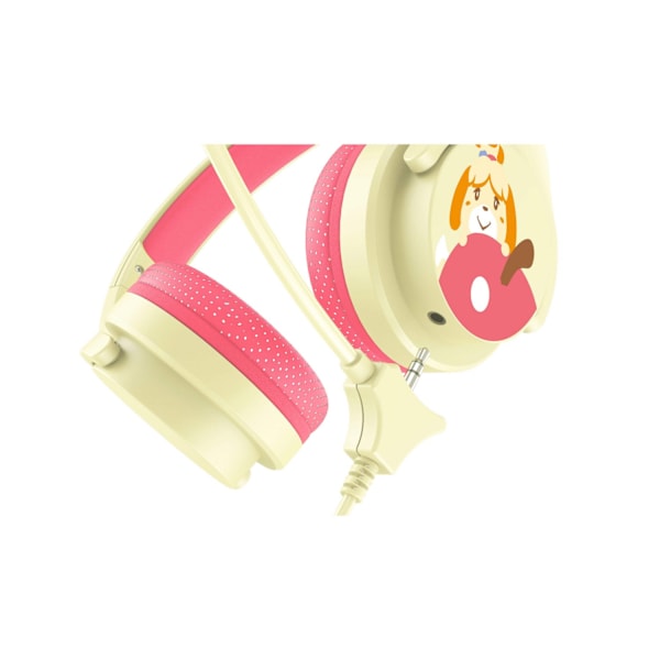 Animal Crossing Barnens/Barn Isabelle Interaktiva Hörlurar Pink/Cream One Size