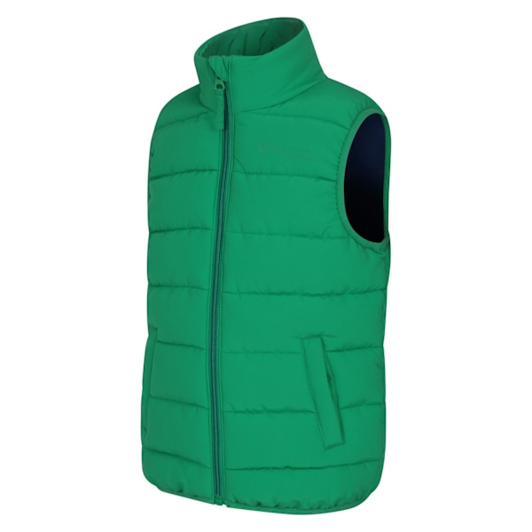 Mountain Warehouse Barn/Barn Rocko Plain Padded Gilet 11-1 Green 11-12 Years