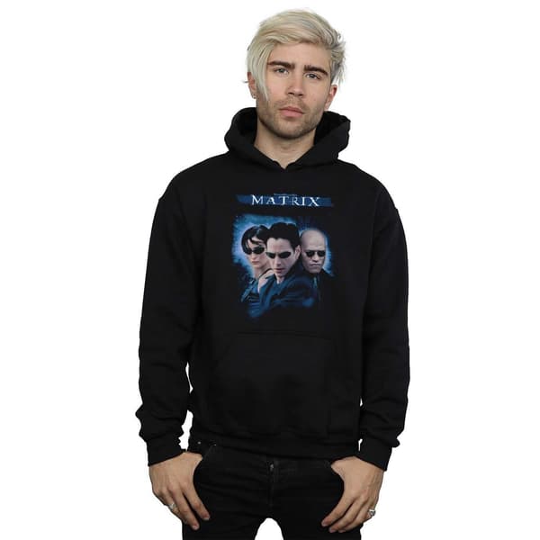 The Matrix Herr Code Group Hoodie 5XL Svart Black 5XL