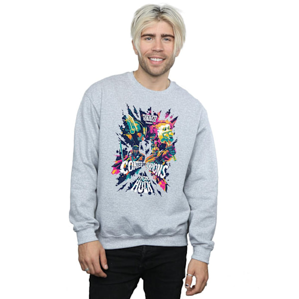 Marvel Herr Thor Ragnarok Grandmaster Presents Sweatshirt L Spo Sports Grey L