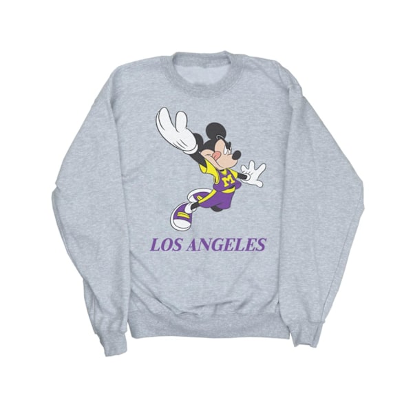 Disney Herr Mickey Mouse Los Angeles Sweatshirt 3XL Sports Grey Sports Grey 3XL