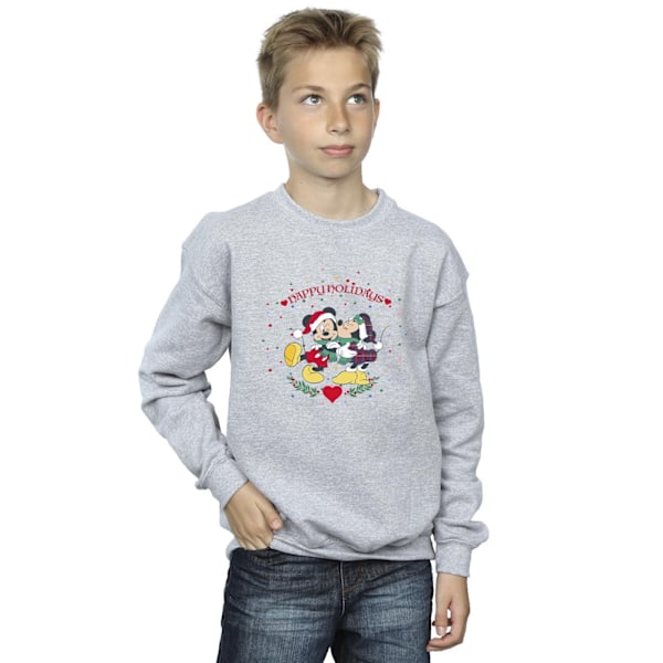 Disney Boys Mickey Mouse Mickey Minnie Jultröja 9-11 Sports Grey 9-11 Years