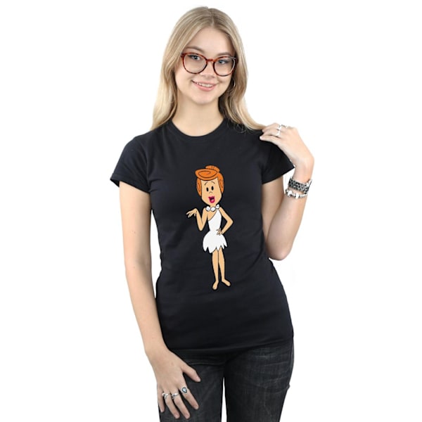 The Flintstones Dam/Damer Wilma Flintstone Klassisk Pose Bomull T-shirt XL Svart Black XL