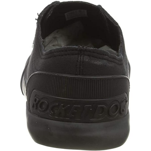 Rocket Dog Dam/Kvinnor Jazzin Canvas Fable Tränare 5 UK Svart Black 5 UK