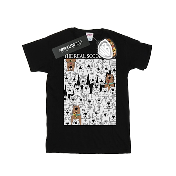 Scooby Doo Boys The Real Scooby Doo T-shirt 7-8 år Svart Black 7-8 Years