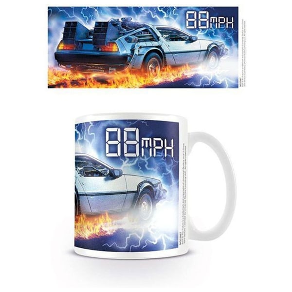 Tillbaka till framtiden 88MPH Mugg En Storlek Flerfärgad Multicoloured One Size