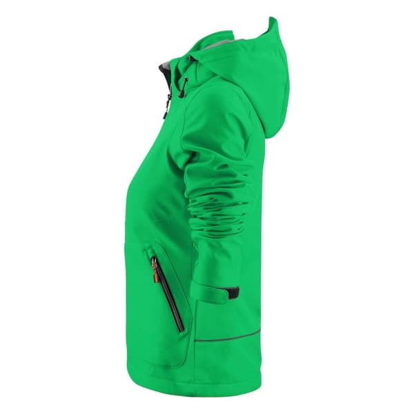 Printer Dam/Dam Karting Soft Shell Jacka S Fresh Green Fresh Green S