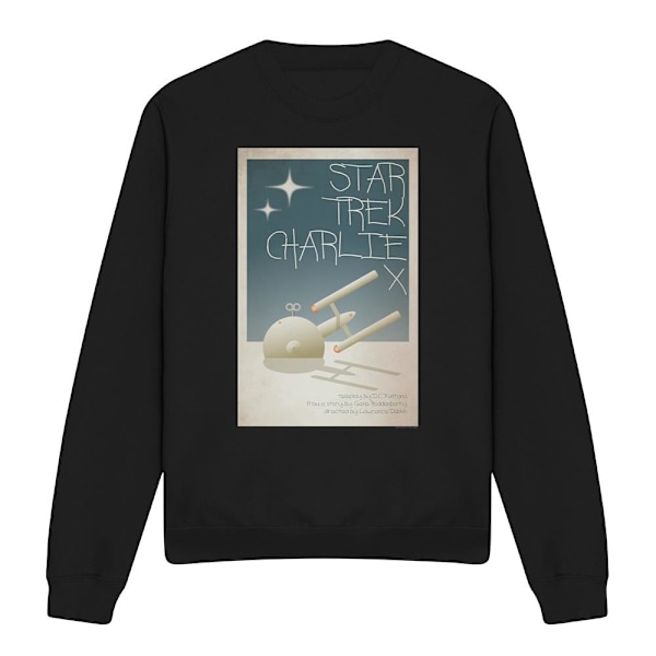 Star Trek Unisex Vuxen The Original Series Avsnitt 2 Sweatshirt Black S