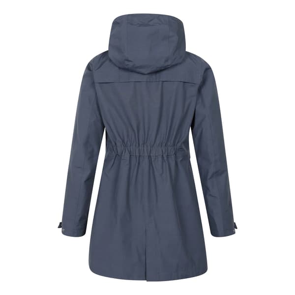 Mountain Warehouse Cloudburst Texturerad Vattentät för Dam Navy 12 UK