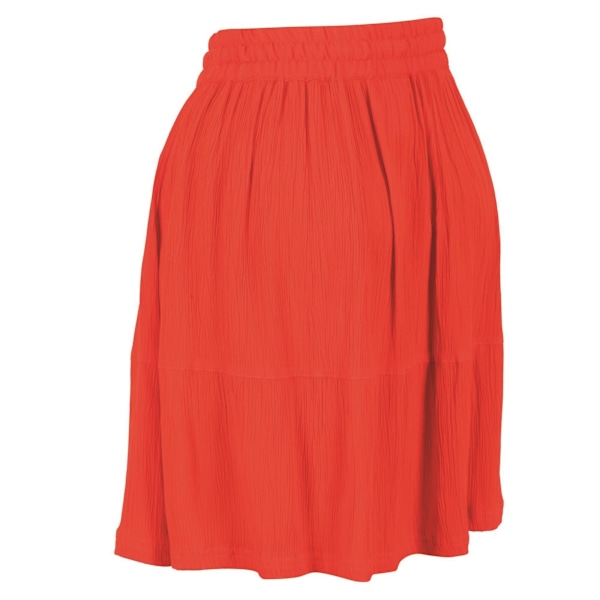 Regatta Dam/Kvinnor Hansika Tiered Kjolen 14 UK Crayon Crayon 14 UK