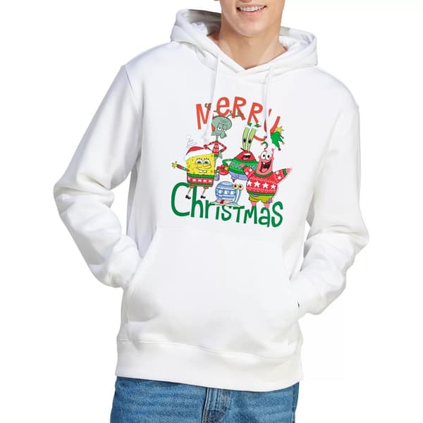 SpongeBob SquarePants Herr Julgrupp Huvtröja M Vit White M