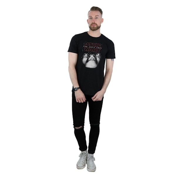 Star Wars: The Last Jedi Porg Bomull T-shirt 3XL Svart Black 3XL