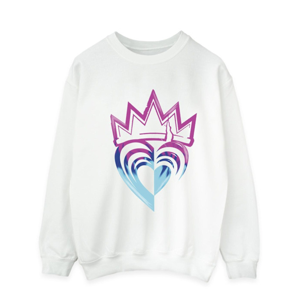 Disney Herr Descendants Rosa Krona Sweatshirt L Vit White L
