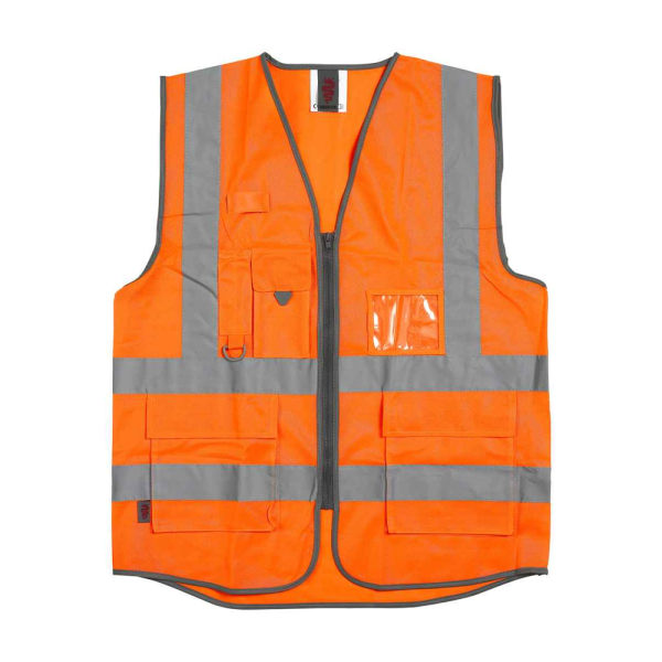 Warrior Unisex Adult Executive Hi-Vis väst XXL Orange Orange XXL