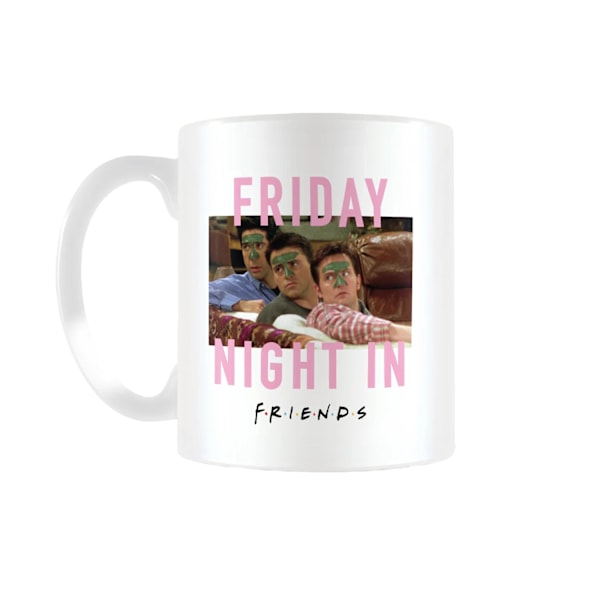 Friends Friday Night In Mug En Storlek Vit/Rosa/Brun White/Pink/Brown One Size