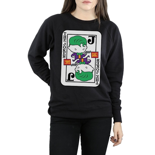 DC Comics Dam/Damer Chibi Joker Spelkorts Sweatshirt XL Black XL