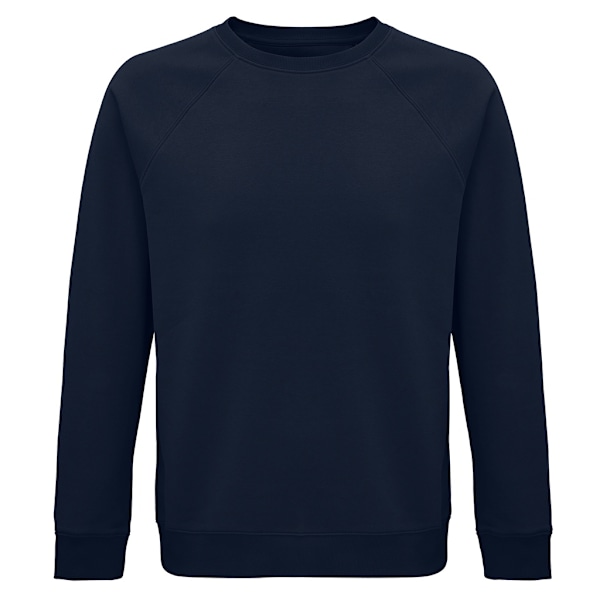 SOLS Unisex Adult Space Organic Raglan Sweatshirt XXL French Na French Navy XXL