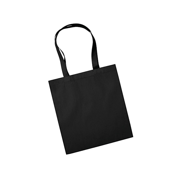 Westford Mill Premium Ekologisk Bomull Tote Bag One Size Svart Black One Size