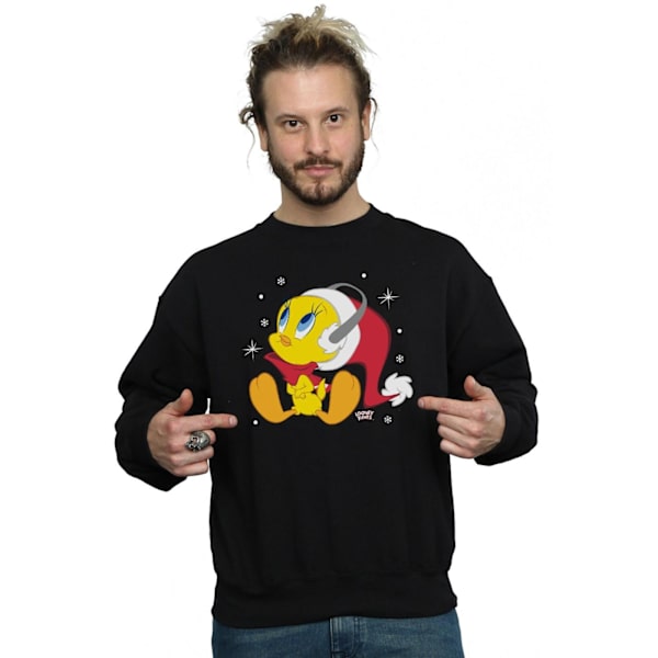 Looney Tunes Jul Tweety Sweatshirt 4XL Svart Black 4XL