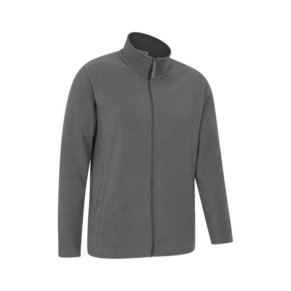 Mountain Warehouse Herr Camber Fleece Jacka XXS Mörkgrå Dark Grey XXS