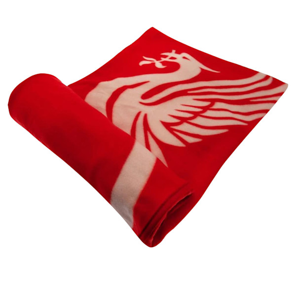 Liverpool FC Pulse Fleecefilt En Storlek Röd Red One Size