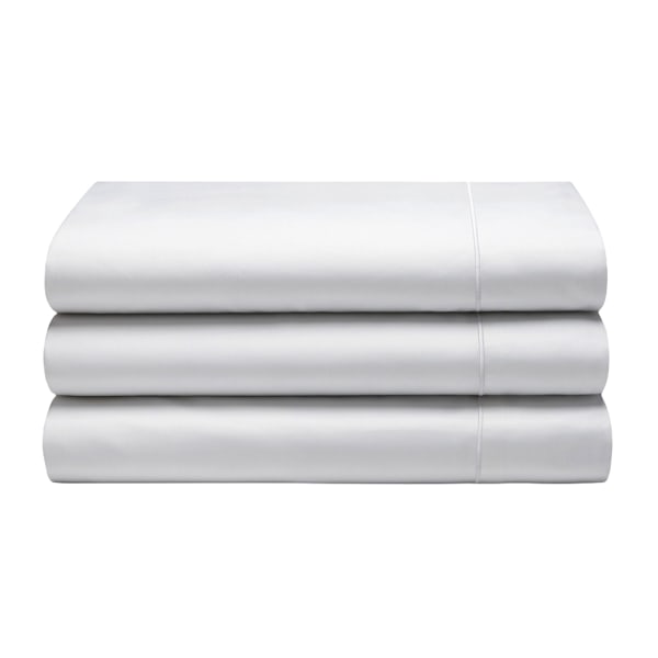 Belledorm Cotton Sateen 1000 Thread Count Lakan Dubbel Vit White Double