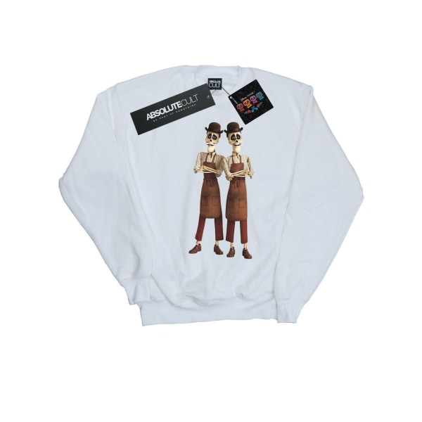 Disney Boys Coco Oscar och Felipe Twin Brothers Sweatshirt 3-4 White 3-4 Years