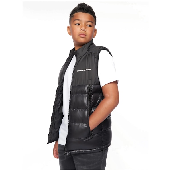 Kings Will Dream Boys Mavin Padded Gilet 9-10 år Jet Black Jet Black 9-10 Years