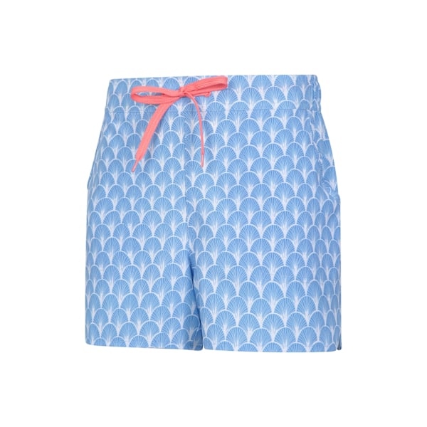 Mountain Warehouse Dam/Kvinnor Mönstrade Stretch Boardshorts Blue 20 UK