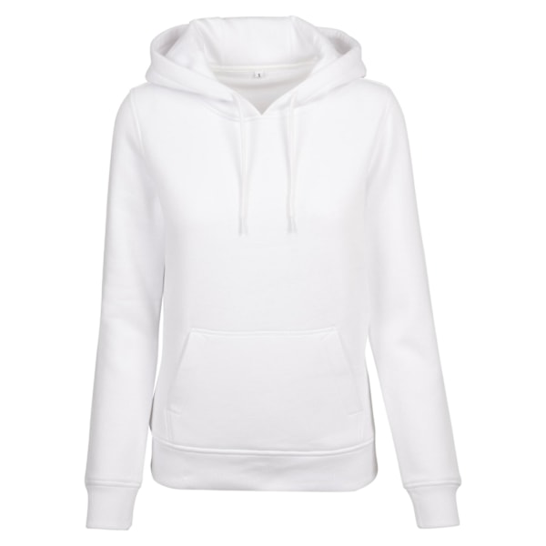 Bygg ditt varumärke Dam tung huvtröja/sweatshirt L vit White L