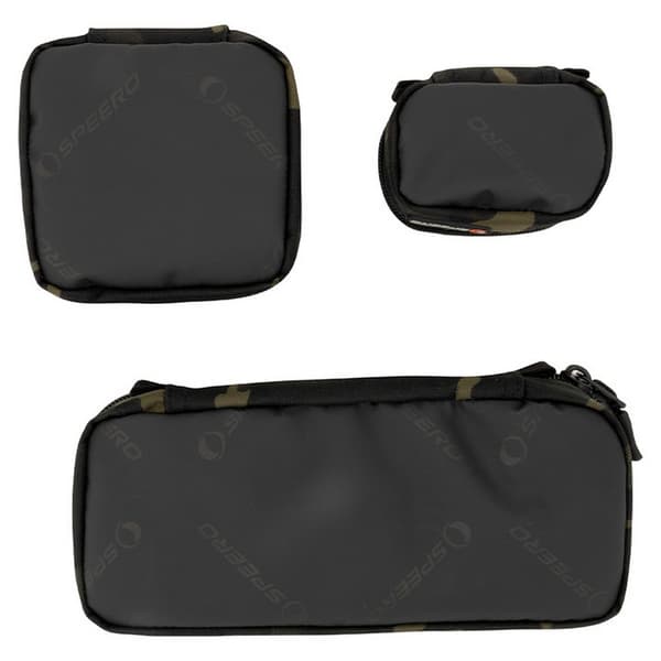 Speero Camo Clear Window Pouch Set (3-pack) One Size Svart Black One Size