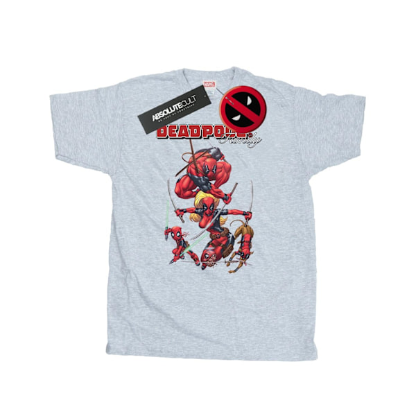 Marvel Deadpool Family T-shirt 3XL Sports Grey Sports Grey 3XL