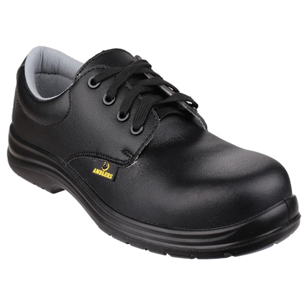 Amblers Safety FS662 Unisex Säkerhetsskor med Snörning Storlek 11 UK Svart Black 11 UK