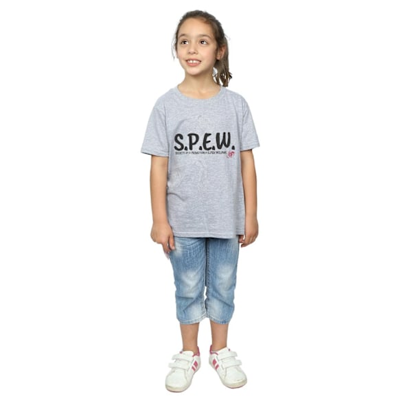 Harry Potter flickor Dobby SPEW bomull T-shirt 12-13 år sport Sports Grey 12-13 Years