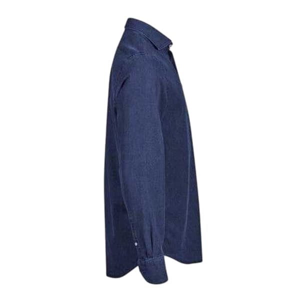 Tee Jays Herrskjorta i denim S Blå denim Blue Denim S