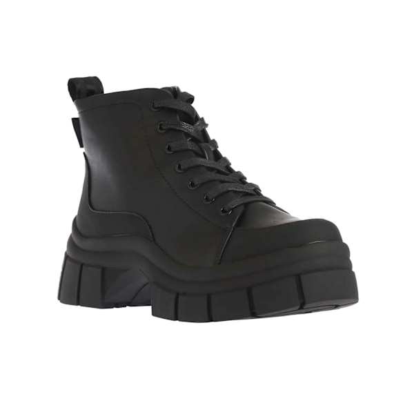 Rocket Dog Dam/Damer Trusty Snörning Platå Ankelstövlar 7 Black 7 UK