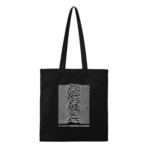 Joy Division Unknown Pleasures Tygväska One Size Svart Black One Size