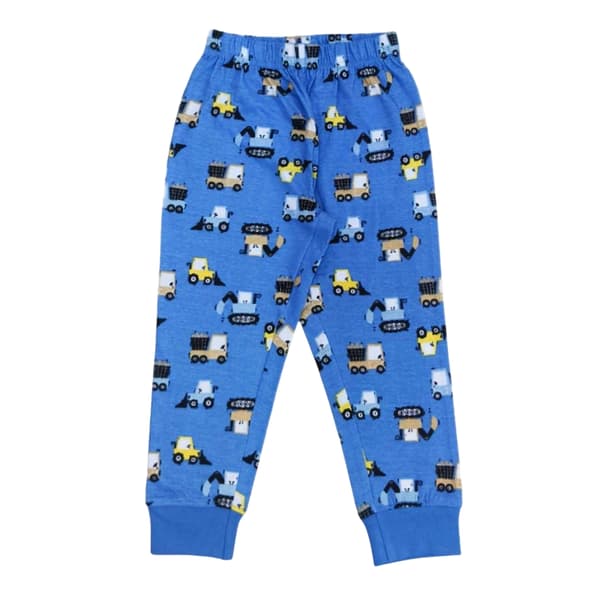 Star Boys Grävmaskin Pyjamas Set 5-6 År Blå Blue 5-6 Years