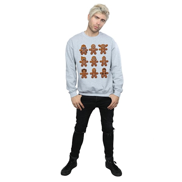 Star Wars Jul Pepparkaka Sweatshirt L Sports Grey för Män Sports Grey L